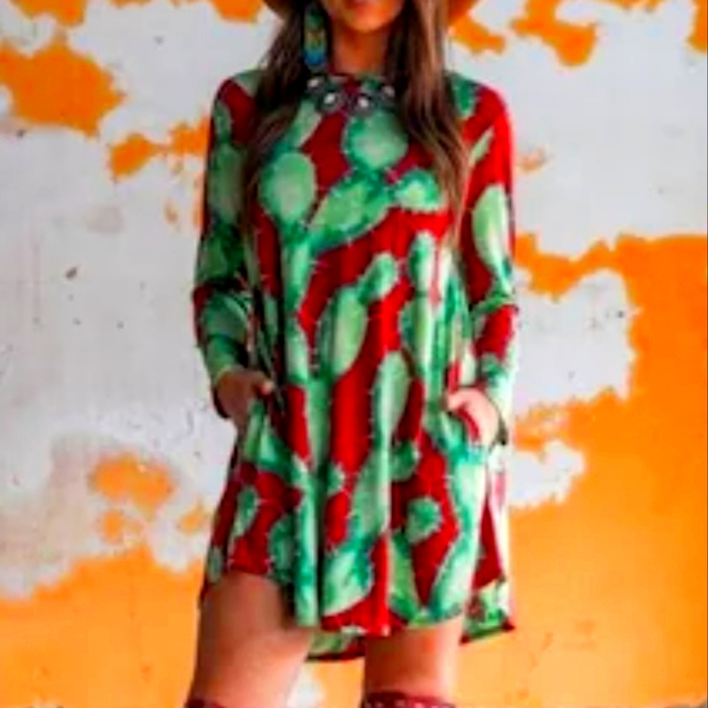 L&B Long Sleeve Dress